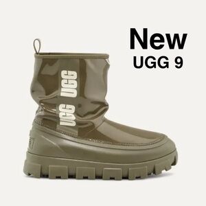 New UGG Classic Brellah Mini Size 9 with tags Color: Burnt Olive ⭐️⭐️⭐️⭐️